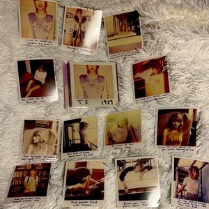 Taylor Swift - 1989 CD with 13 Polaroids